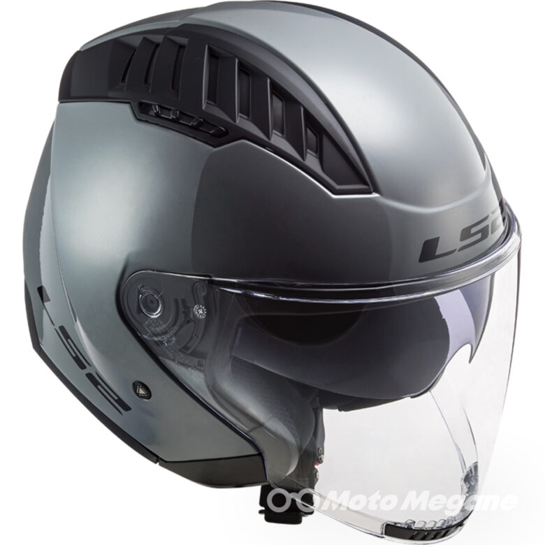 大型トップエアベンチレーションが走行風を積極導入 爽やかな装着感を実現する5月発売のジェットヘルメットls2 Helmets Copter は夏場こそ おすすめ Motomegane モトメガネ