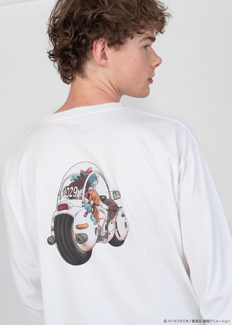 【XL希少】graniph グラニフ バイク ドラゴンボール Tシャツ　ブルマ