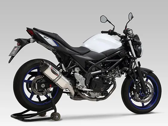 USヨシムラからSV650、SV650X用マフラースリップオンALPHAサイクロン発売 |  【モトメガネ】バイク・オートバイ|自動車・クルマ|キャンプのニュース情報