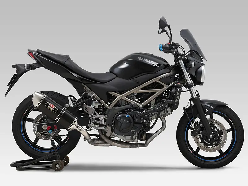 スポーティーなルックスと躍動感あるサウンド SV650用スリップオンマフラーがヨシムラから登場 |  【モトメガネ】バイク・オートバイ|自動車・クルマ|キャンプのニュース情報