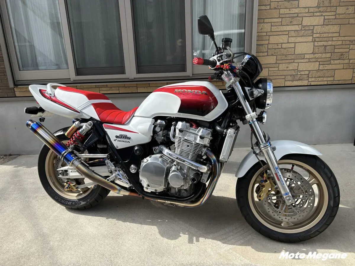 威風堂々のビッグネイキッド「CB1300SF」のシートをカスタム！ | 【モトメガネ】バイク・オートバイ|自動車・クルマ|キャンプのニュース情報