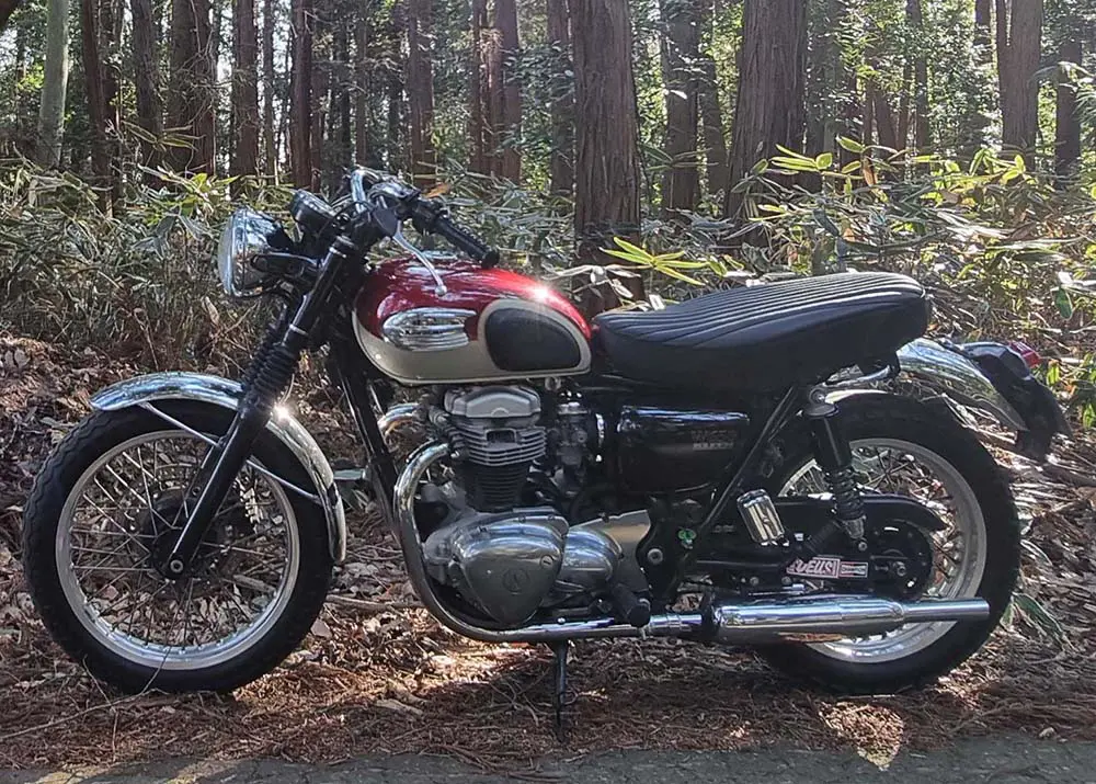 見た目のカッコよさとキックスタートがお気に入り W650【みんなのバイク】 | 【モトメガネ】バイク・オートバイ|自動車・クルマ|キャンプのニュース情報