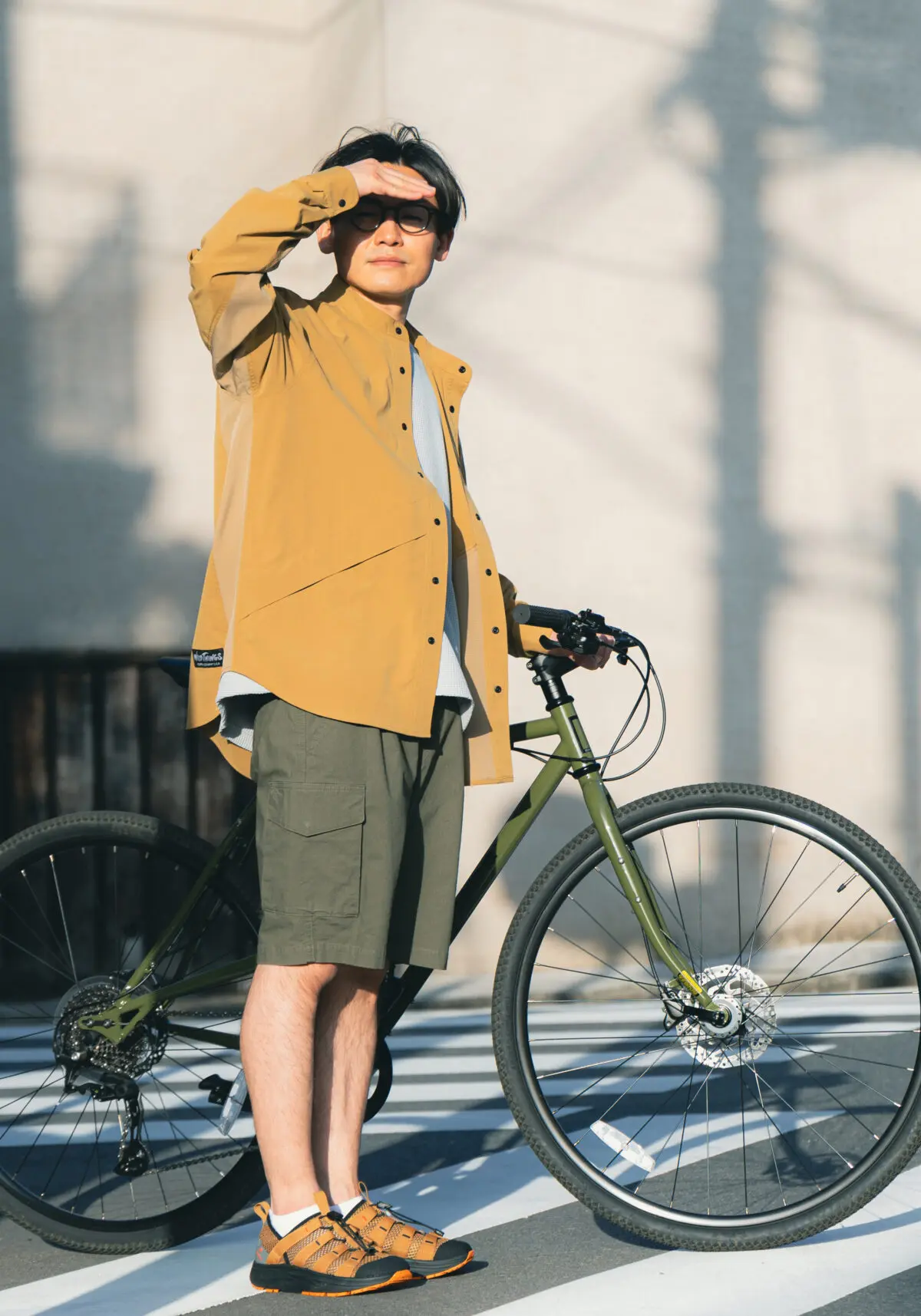 自転車 サンダル ストア 東京