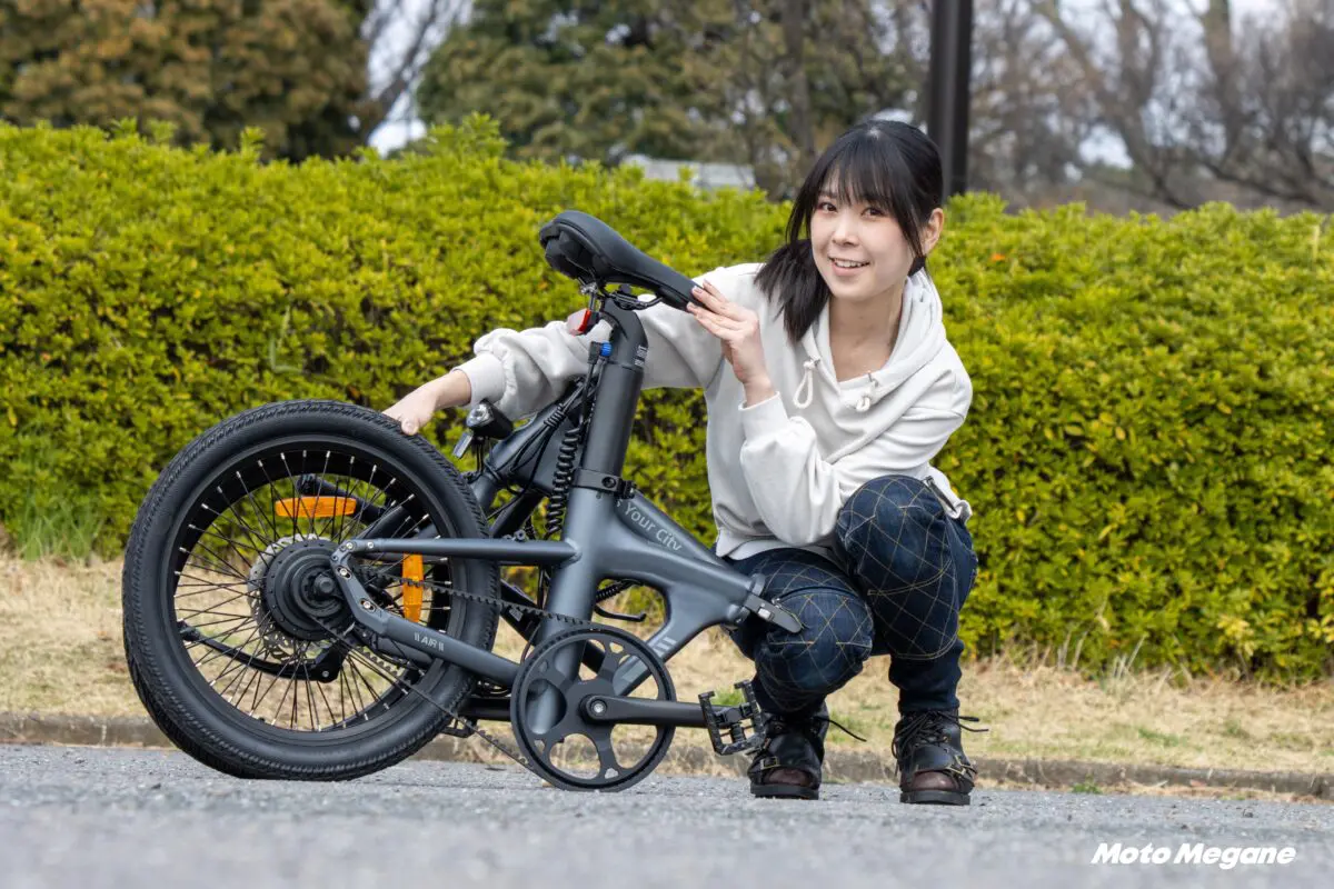 バッテリー、どこ？！ 折りたたみコンパクトなのに急坂も楽々でパワフルなe-bike【ADO Air 20】 |  【モトメガネ】バイク・オートバイ|自動車・クルマ|キャンプのニュース情報