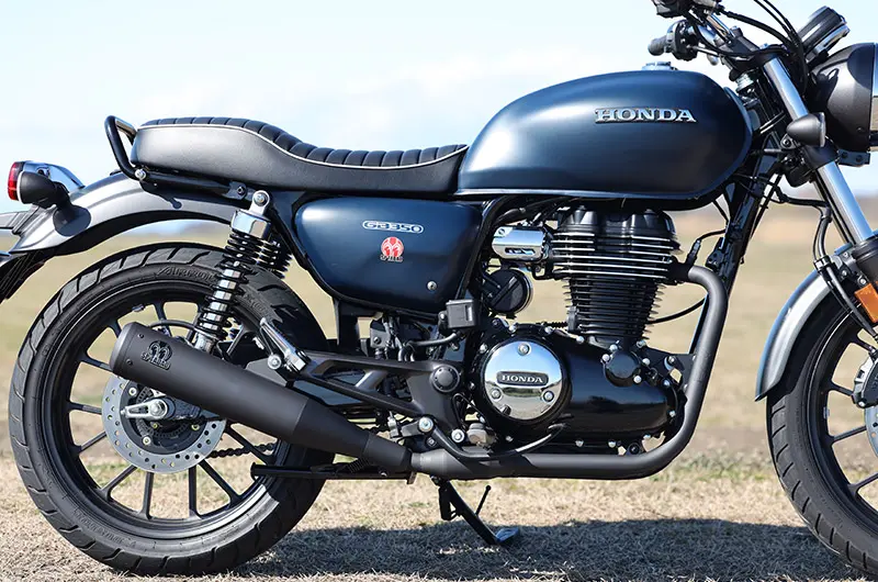 ビッグシングルの快感度アップ！ SP忠男からGB350用サイレンサー登場 | 【モトメガネ】バイク・オートバイ|自動車・クルマ|キャンプのニュース情報