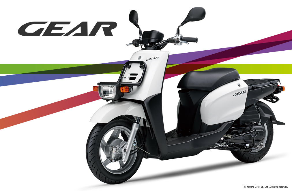 ビジネスシーンで頼れるスクーター　ヤマハ「GEAR」2024年モデル発売